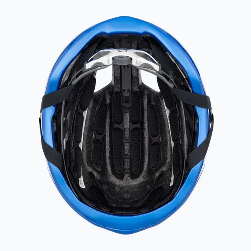 Kask rowerowy Rudy Project Nytron blue metal shiny/black Shiny