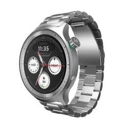 Smartwatch Motorola Moto Watch Funkcje AI 47mm GPS Srebrny
