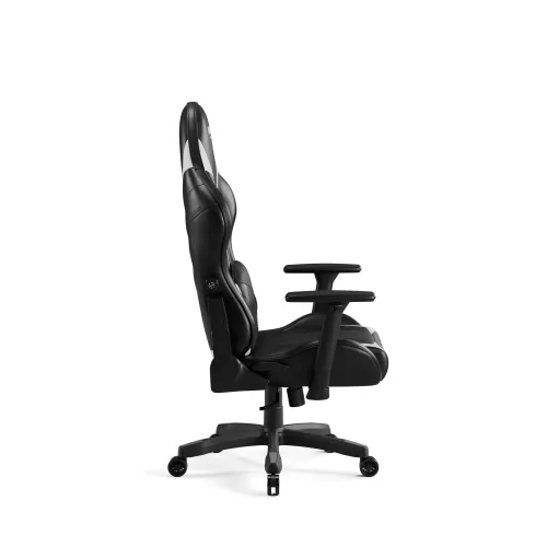 Fotel Diablo Chairs X-Ray 2.0 Small do 90kg Skóra ECO Czarno-biały