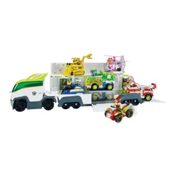 Pojazd SPIN MASTER Psi Patrol Ciężarówka Patrolowiec Jungle Patroller + figurka 6072465 20151114