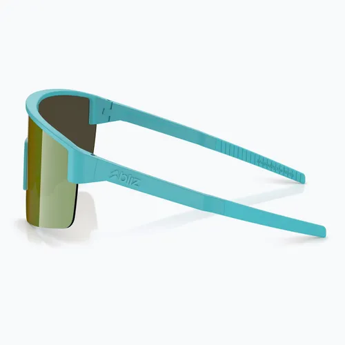 Okulary przeciwsłoneczne Bliz P004 Small matte turquoise/green blue/green revo