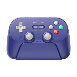 Pad 8BitDo Pro 3 Bluetooth Controller do PC, Nintendo Switch / Switch 2, Android iOS, Bezprzewodowy Purpurowy