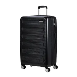 Большой чемодан American Tourister Astrobeam - storm black