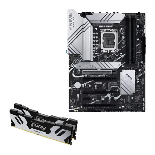 Płyta główna ASUS Prime Z790-P + Pamięć RAM KINGSTON Fury Renegade 32GB 6000MHz