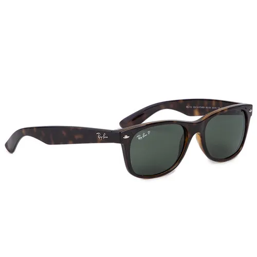 Okulary przeciwsłoneczne Ray-Ban New Wayfarer 0RB2132 902/58 Brown/Green - Rozmiar (EU) 58