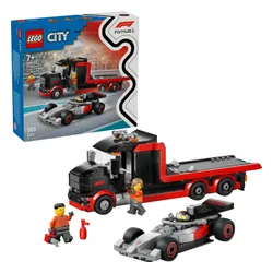 LEGO 60493 City Ciężarówka F1 z bolidem Audi F1