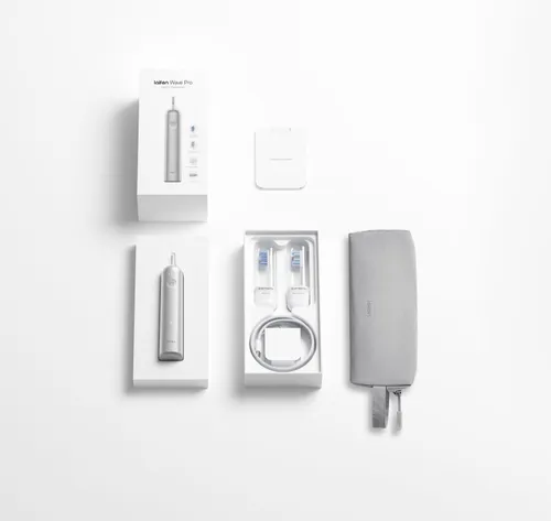 Szczoteczka soniczna LAIFEN Wave Pro LFTB02-A Aluminium Srebrny