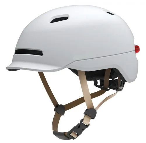 Kask LIVALL C20 Biały z lampką (rozmiar M)