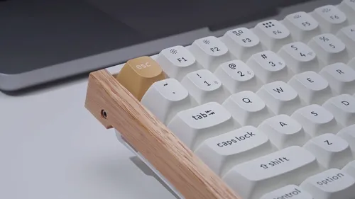 Klawiatura KEYCHRON K2 HE Wireless Magnetic Switch Special Edition Biały