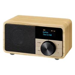 Radioodbiornik Sangean GENUINE MINI dab+ DDR-7 Radio FM DAB+ Bluetooth Orzech