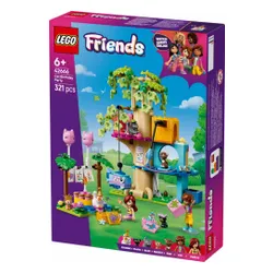 LEGO Klocki Friends 42666 Kocie przyjęcie urodzinowe i domek na drzewie