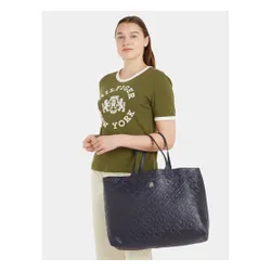 Сумка Tommy Hilfiger Iconic Tommy Tote Mono AW0AW15572 Space Blue DW6