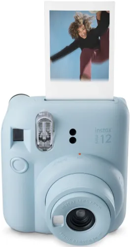 Aparat FUJIFILM Instax Mini 12 Niebieski Pokrowiec + Album + Ramki + Sznurek + Klamerki