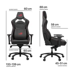 Fotel ASUS ROG Chariot Core Czarny