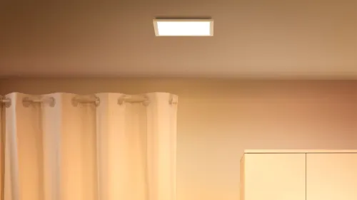 Lampa sufitowa WiZ Kwadratowa 36W Biały