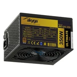 Zasilacz AKYGA AK-U4-350 350W 80 Plus Bronze