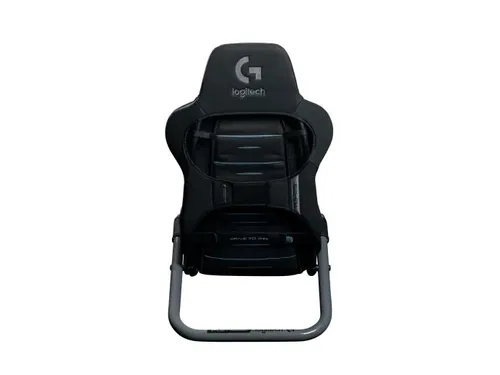 Fotel Playseat Trophy Logitech G Edition Wyścigowy do 163kg Tkanina Skóra ECO Szary