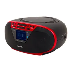 Radioodtwarzacz Aiwa Boombox BBTU-500DAB/RD Bluetooth DAB+ Czerwony