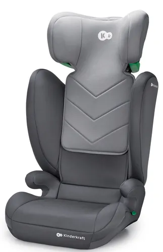Fotelik samochodowy KINDERKRAFT I-Spark I-Size 2w1 100-150 cm (9-36 kg) Szary