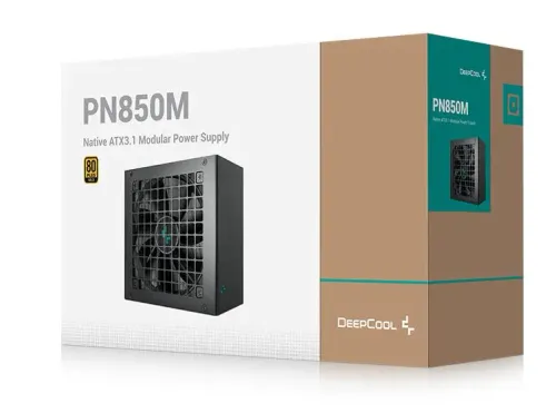 Zasilacz DeepCool PN850M 850W 80+ Gold Czarny