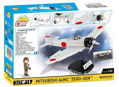 Конструктор COBI Mitsubishi A6M2 Zero-Sen