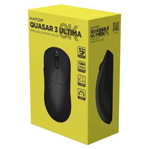 Myszka gamingowa Hator Quasar 3 Ultima Czarny