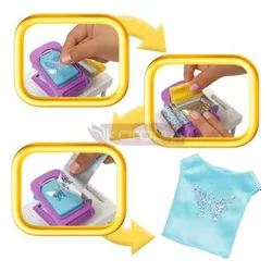 LALKA BARBIEFASHION BOUTIQUE PROJEKTANTKA MODY zestaw z lalką + akcesoria HKT78