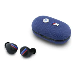 Słuchawki dokanałowe BMW M Metal Logo ENC Niebieski