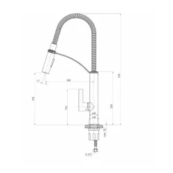 Bateria DEANTE Gerbera BGB N72M Nero