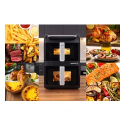 Air Fryer Frytkownica beztłuszczowa ELDOM FR300 10l z okienkiem do obserwacji postępów