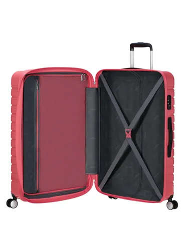 Большой чемодан American Tourister Flashline - coral pink