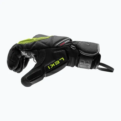 Rękawice narciarskie LEKI WCR Coach 3D black/ice lemon