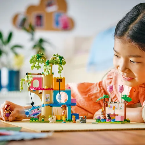 LEGO Klocki Friends 42666 Kocie przyjęcie urodzinowe i domek na drzewie