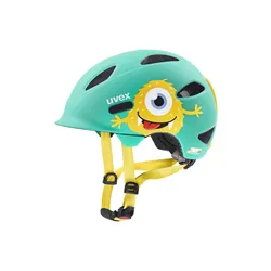 Kask rowerowy dla dzieci Uvex Oyo Style - monster lagoon matt