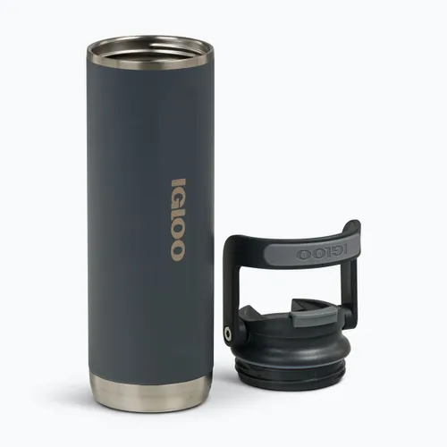 Kubek termiczny Igloo Tumbler Flip 'n' Sip 600 ml carbonite