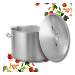 Garnek Gastronomiczny Z Pokrywą Stalową Ø38Cm 27L Kinghoff Kh-2025
