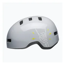 Kask rowerowy dziecięcy Bell Lil Ripper Jr white corna