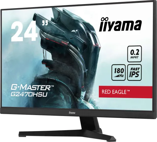 Monitor iiyama G-Master Red Eagle GB2470HSU-B6 23,8" Full HD Fast IPS 180Hz 0,2ms MPRT Gamingowy