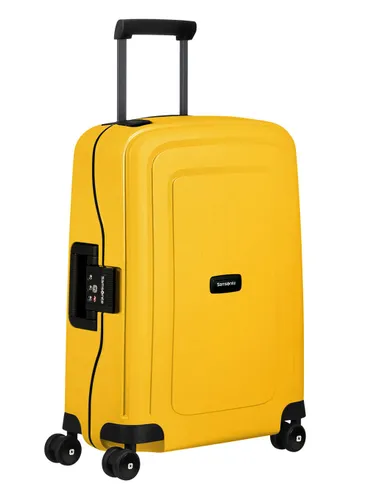 Чемодан маленький 34 л Samsonite S'Cure-sunflower yellow / black