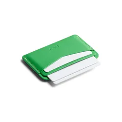 Kartownik skórzany portfel na karty Bellroy Card Slip - neon green