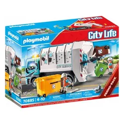 Işıklı Playmobil Çöp Kamyonu (70885)