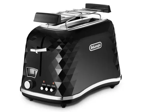 Ekmek kızartma makinesi DeLonghi Brillante CTJ 2103.BK 900w siyah