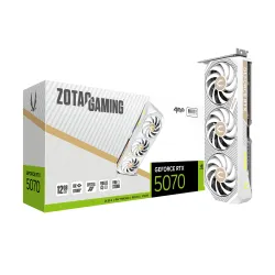 Karta graficzna Zotac Gaming GeForce RTX 5070 AMP White Edition 12GB GDDR7 192bit DLSS 4