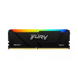 Pamięć RAM Kingston FURY Beast RGB DDR4 16GB (2 x 8GB) 3200 CL16 Czarny