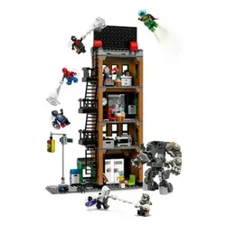 LEGO Super Heroes Marvel 76342 Spider-Man kontra Mysterio: Daily Bugle