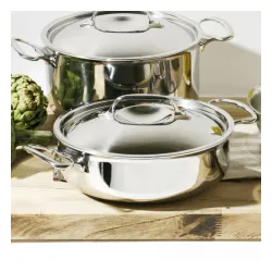 DE BUYER Affinity 2,6 l - garnek ze stali nierdzewnej z pokrywką