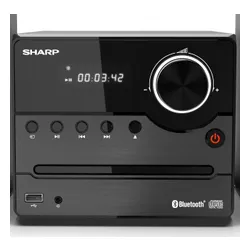 Sharp XL-B512 15 Вт Bluetooth радио FM башня черный