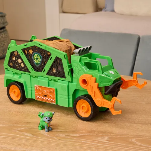 Pojazd SPIN MASTER Psi Patrol: Dino Movie Mega pojazd z dmuchanym dinozaurem 6075939