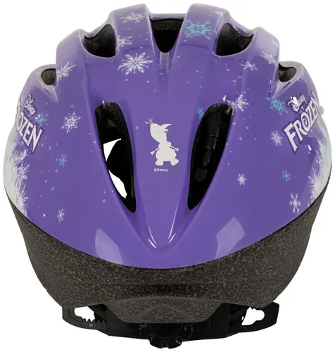 Kask rowerowy HUFFY Kraina Lodu Fioletowy dla Dzieci (rozmiar S/M)