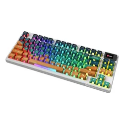 Klawiatura gamingowa MSI Forge GK600 TKL Wireless Mars US bezprzewodowa mechaniczna podświetlana